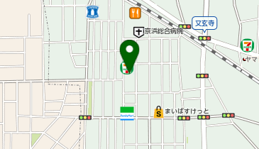 ムサシホールの地図画像