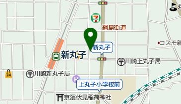 腹鼓の地図画像