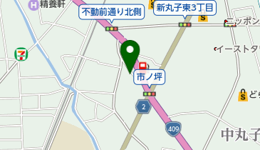 海鮮山鮮の地図画像