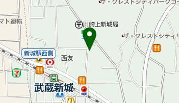 韓国家庭料理オモニ新城店の地図画像