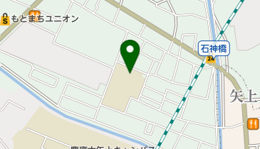 川崎市役所 こども未来局 木月小学校わくわくプラザの地図画像