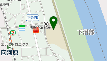 川崎市役所 こども未来局 下沼部小学校わくわくプラザの地図画像