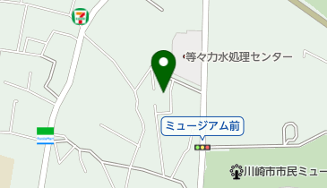 川崎市役所 こども未来局 宮内こども文化センターの地図画像