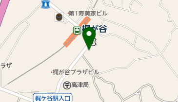 健康堂整骨院梶ヶ谷院の地図画像