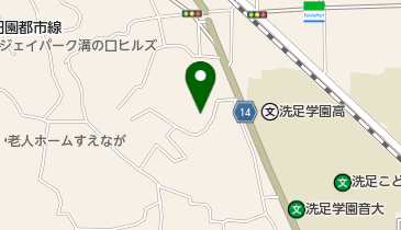 洗足学園音楽大学附属図書館 図書館 周辺の生活雑貨 日用品 Navitime