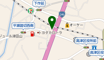 渡辺家具店の地図画像
