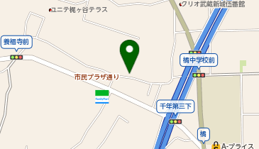 新作会館の地図画像