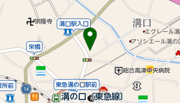 シーボン.フェイシャリストサロン溝の口店の地図画像