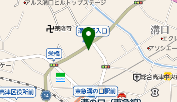 スリムビューティハウス溝ノ口店の地図画像