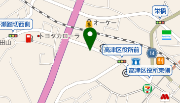 ビジュー溝ノ口店の地図画像