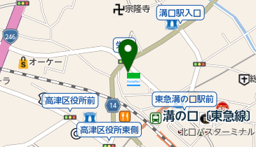 東屋釣具店の地図画像