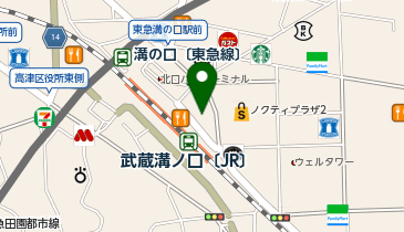 有限会社スギザキノクティプラザ店の地図画像