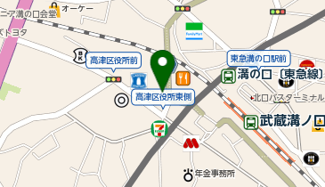 イメージア 溝の口店の地図画像