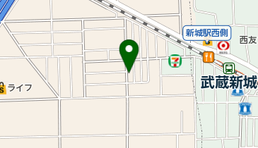 浜口美容院の地図画像