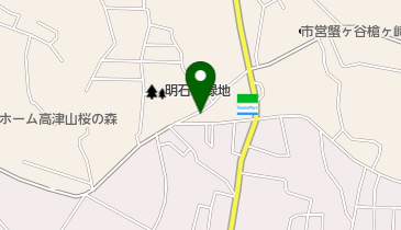 美容室ふじの地図画像
