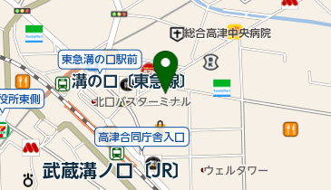 ジュエリーツツミ 溝の口店の地図画像