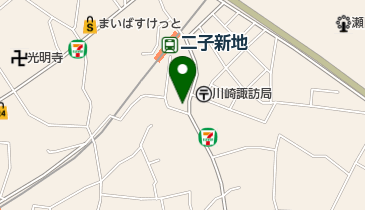 一本松理容店の地図画像