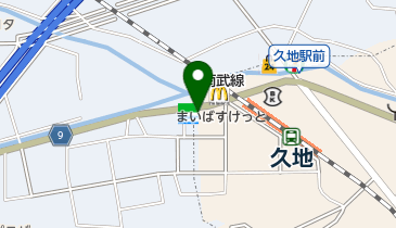 久地理容店の地図画像