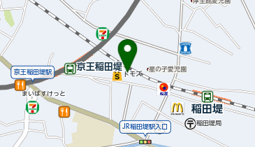 和田整体院の地図画像