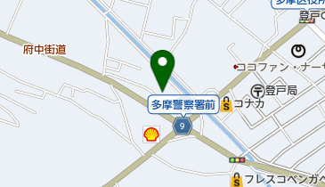 ヨロズヤ電器登戸店の地図画像