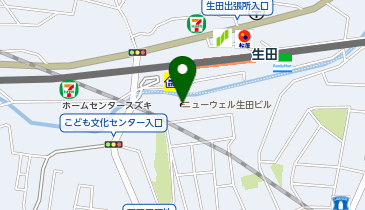ワイルドジュニア体操クラブの地図画像