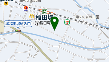 稲田金物店の地図画像