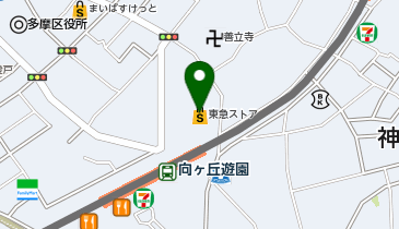 アートラッシュの地図画像