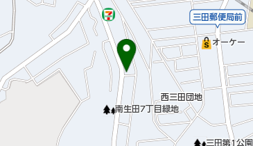 ファミリー動物病院の地図画像