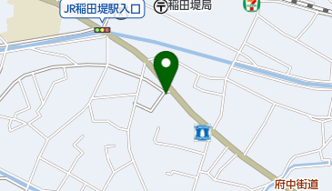 サラダ館稲田堤店の地図画像