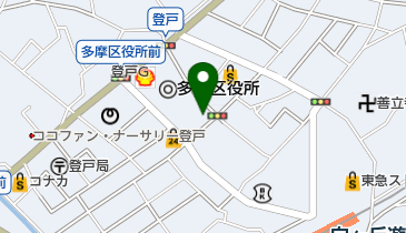 有限会社登戸橋場商店の地図画像