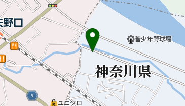 美容室金太郎の地図画像