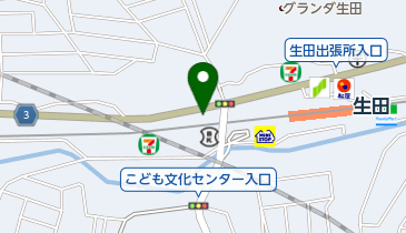 ベルサロン枝光の地図画像