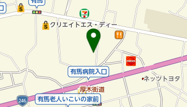 株式会社Hadecoの地図画像