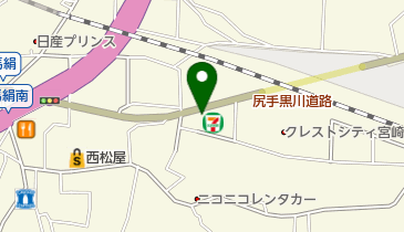 サニー電気の地図画像