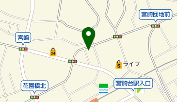 育心館道場の地図画像