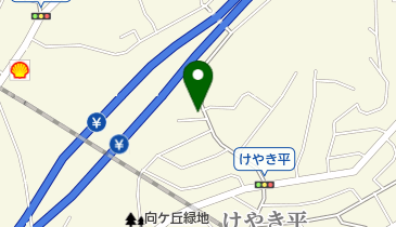 シオカワクリーニングの地図画像