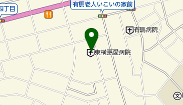 財団法人聖マリアンナ会の地図画像