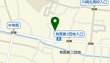 有限会社持田自動車の地図画像