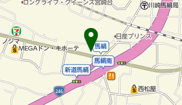 ケーオートガレージの地図画像