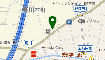 和風スナックこすもすの地図画像