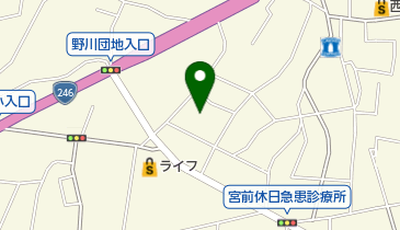有限会社後藤電機の地図画像