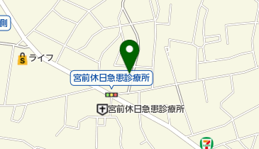 斎藤理容院の地図画像