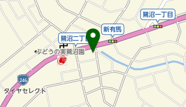 理容ながしまの地図画像