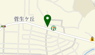 鯉寿司菅生店の地図画像