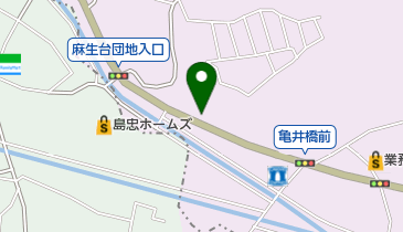 神奈川トヨタ自動車株式会社 麻生店の地図画像