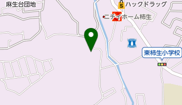 麻生不動院の地図画像