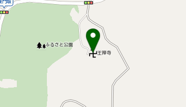 王禅寺の地図画像