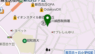 彩しんゆり写真工房の地図画像