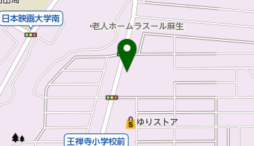 百合ケ丘ファミリーテニスクラブの地図画像