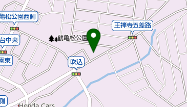 麻生獣医科医院の地図画像